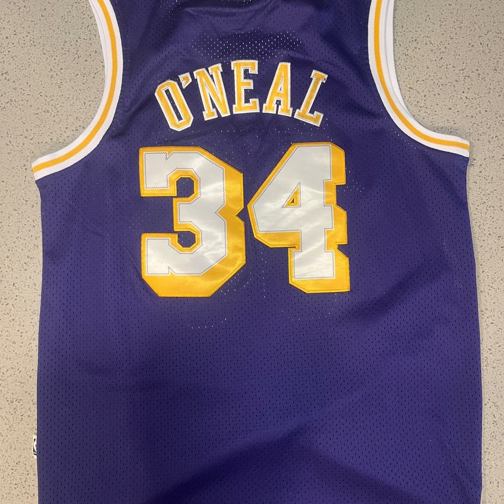 Shaquille O’Neil purple lakers Jersey